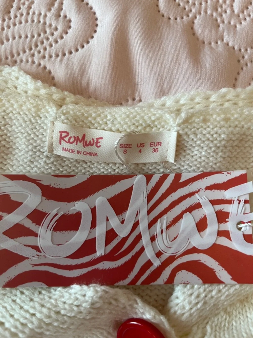 NWT Romwe Cherry Cardigan - Picture 5 of 6